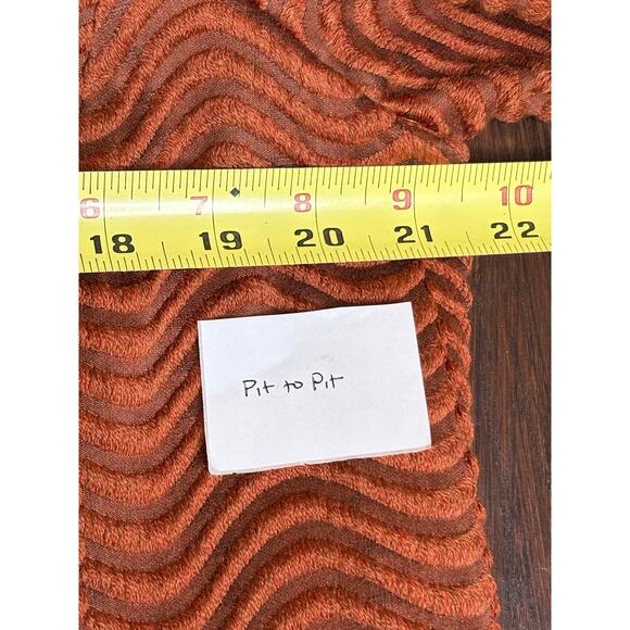 Akris Rust Textured Wool Blend Jacket Size 14 US - Picture 11 of 14